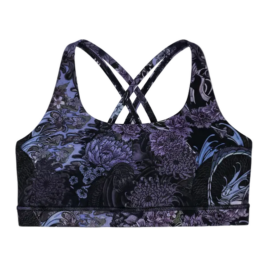 Energy Bra By Lululemon In Floral Print, Size: 12