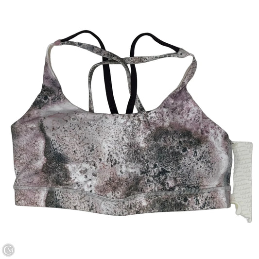 Energy Bra Athletic Bra By Lululemon In Multi-colored, Size: 10