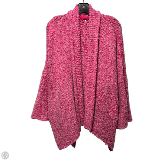 Sweater Cardigan By Free People In Pink, Size: Xs