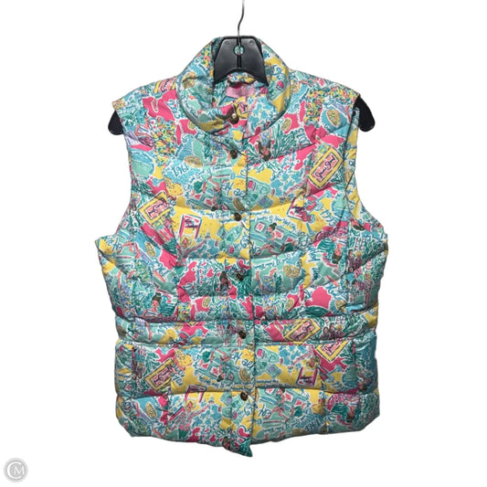 In The Beginning Vest Designer By Lilly Pulitzer In Multi-colored, Size: S/M ESTIMATED