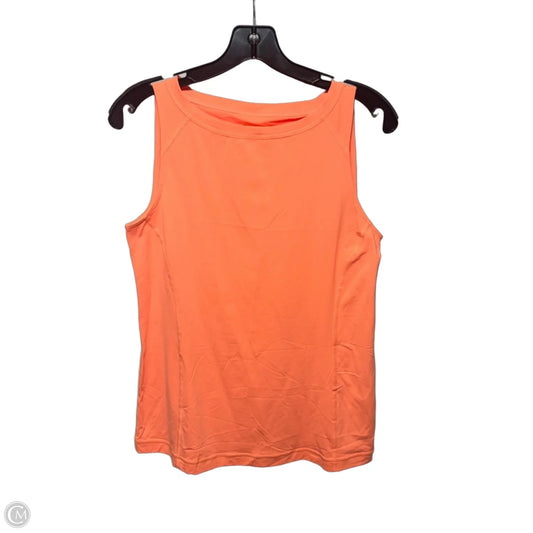 Renay Tank UPF 50+ Designer By Lilly Pulitzer In Cantaloupe, Size: S