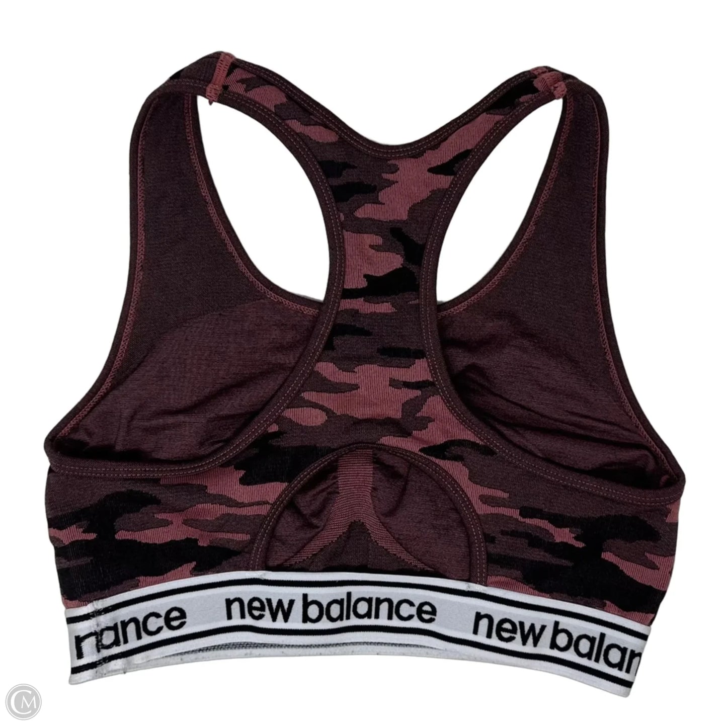 Athletic Bra By New Balance In Camouflage Print, Size: Xl