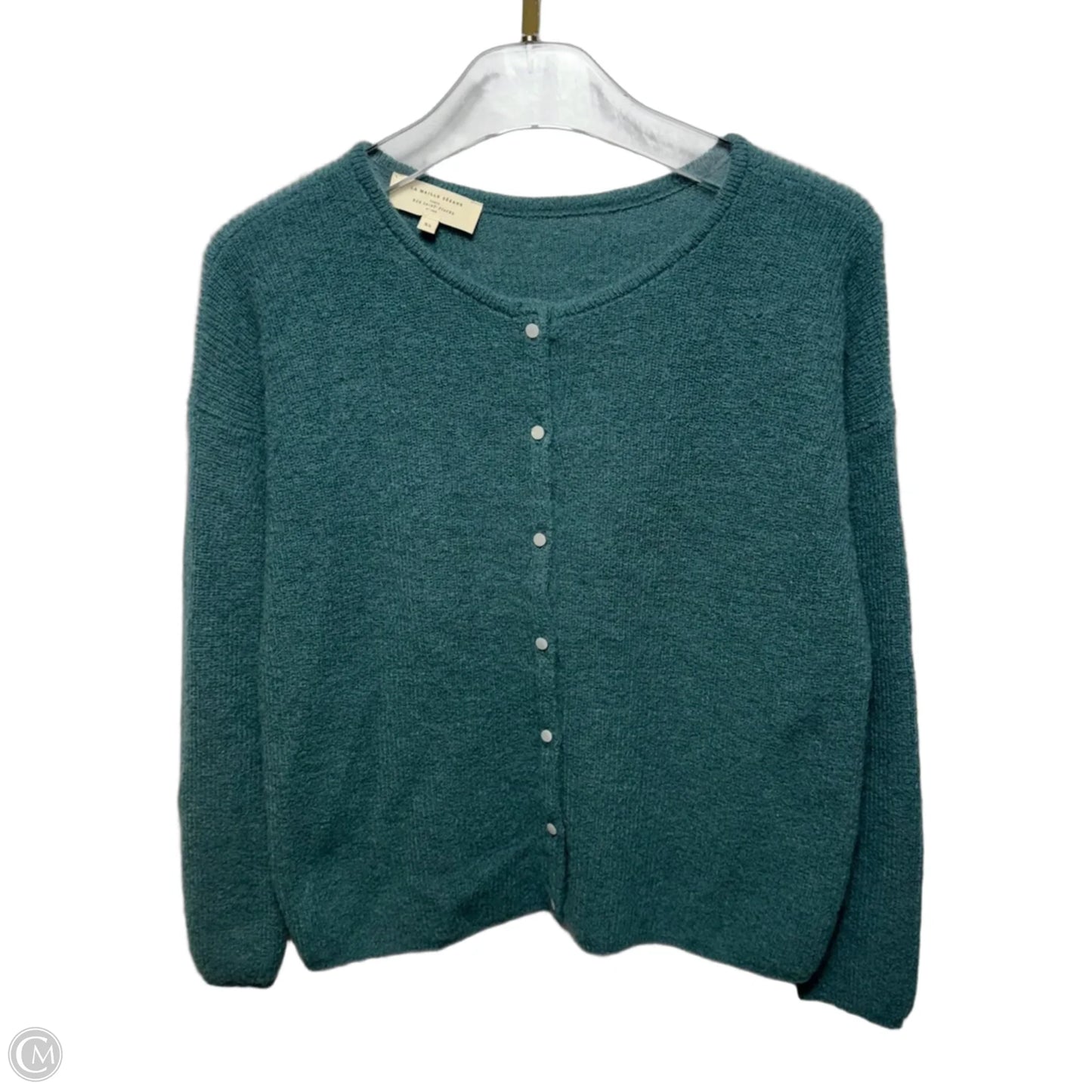 Gaspard Cardigan By Sezane In Sage, Size: XS