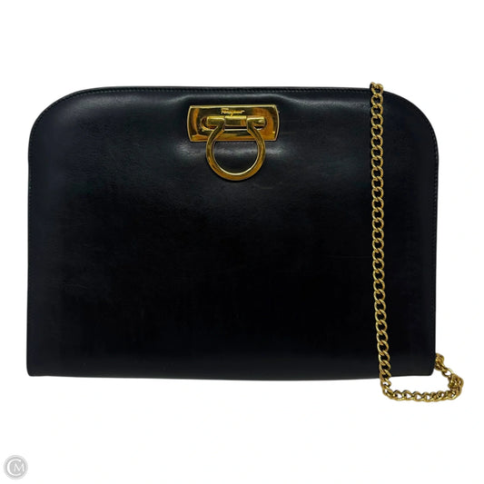 Vintage Diana Chain Strap Handbag Luxury Designer By Ferragamo, Size: Medium