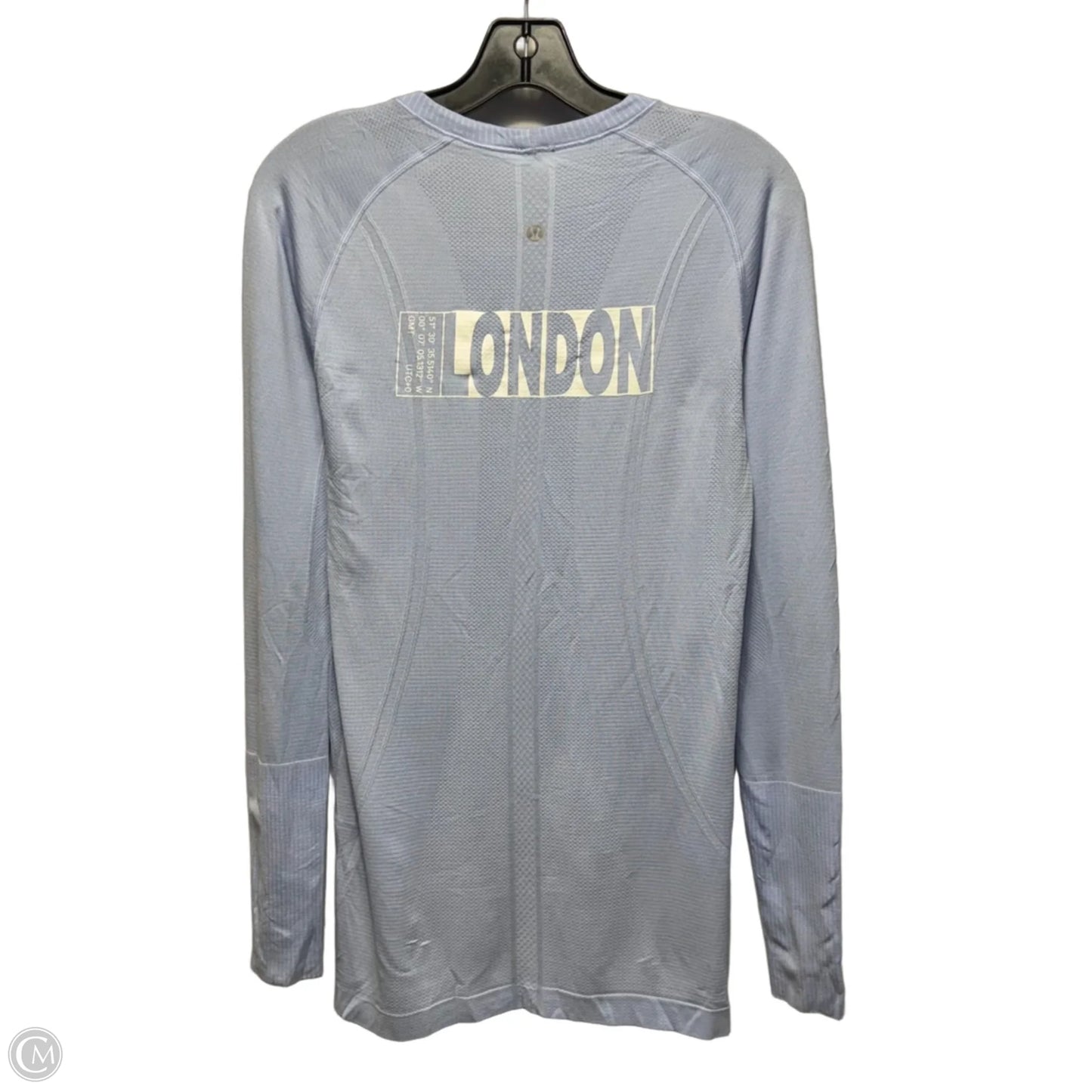 London Athletic Top Long Sleeve Crewneck By Lululemon In Blue, Size: 10