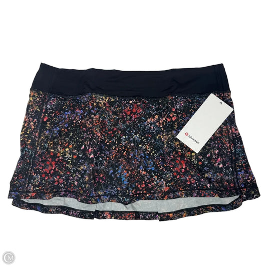 Pace Rival Athletic Skort By Lululemon In Multi-colored, Size: 12