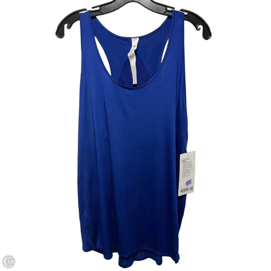 Essential Athletic Tank Top By Lululemon In Blue, Size: 12