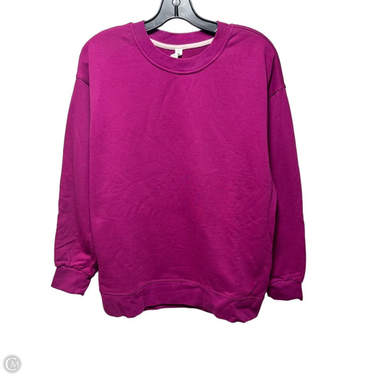 Perfectly Oversized Crew Athletic Sweatshirt Crewneck By Lululemon In Purple, Size: 2
