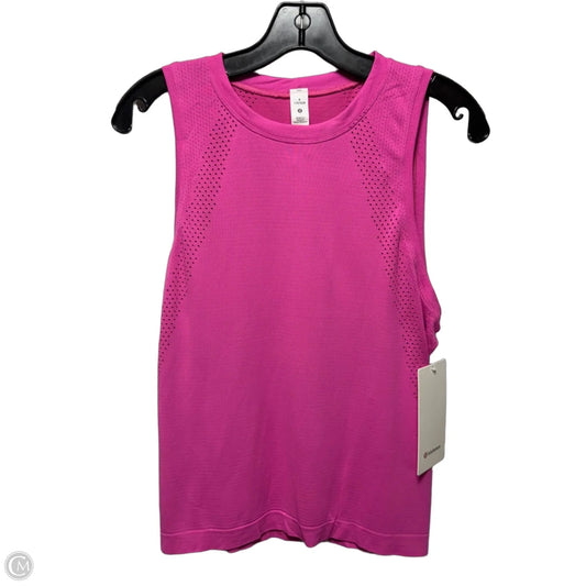Train To Be Athletic Tank Top By Lululemon In Pink, Size: 8