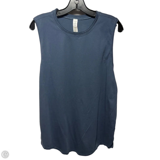Show Your Edge Muscle Athletic Tank Top By Lululemon In Blue, Size: 10
