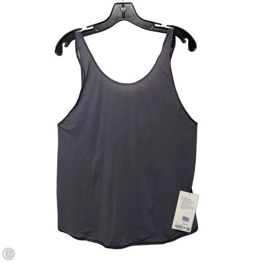 Let It Slip Athletic Tank Top By Lululemon In Grey, Size: 8