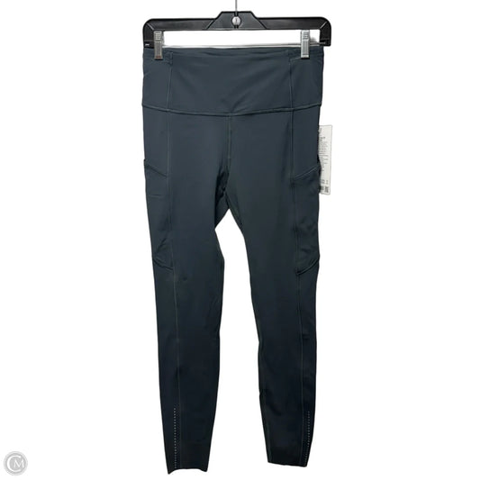 Fast And Free 28” HR Athletic Leggings By Lululemon In Grey, Size: 8