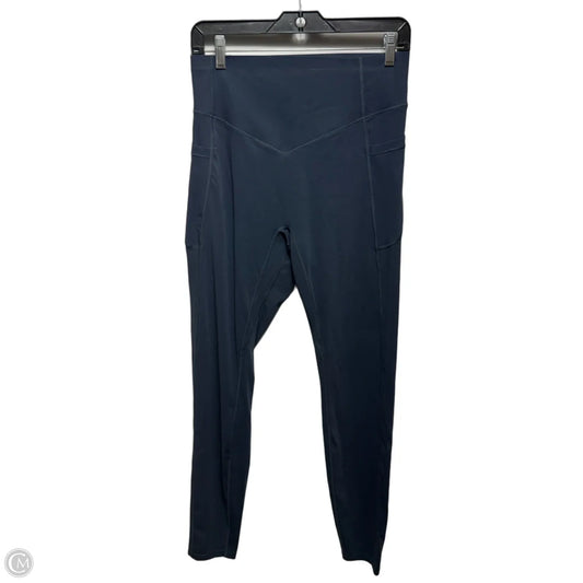 Scrunch Athletic Leggings By Halara In Blue, Size: L