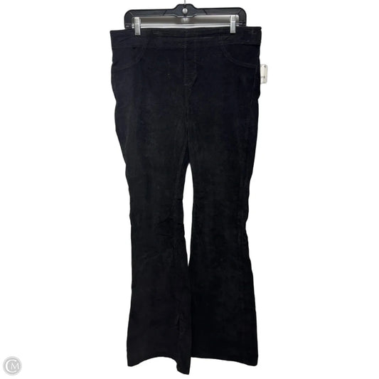 Flared Pants Corduroy By We The Free In Black, Size: 14/32