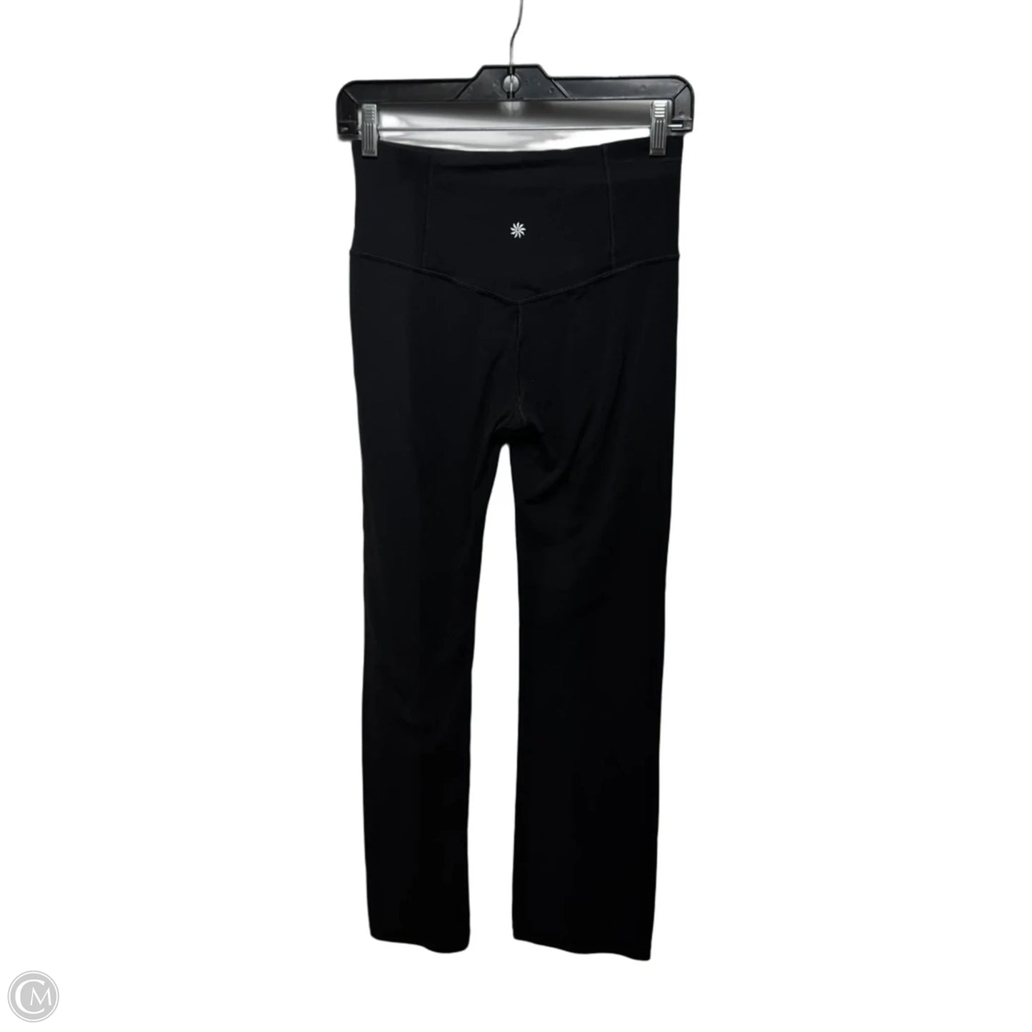 Elation Straight Leg Athletic Pants By Athleta In Black, Size: S