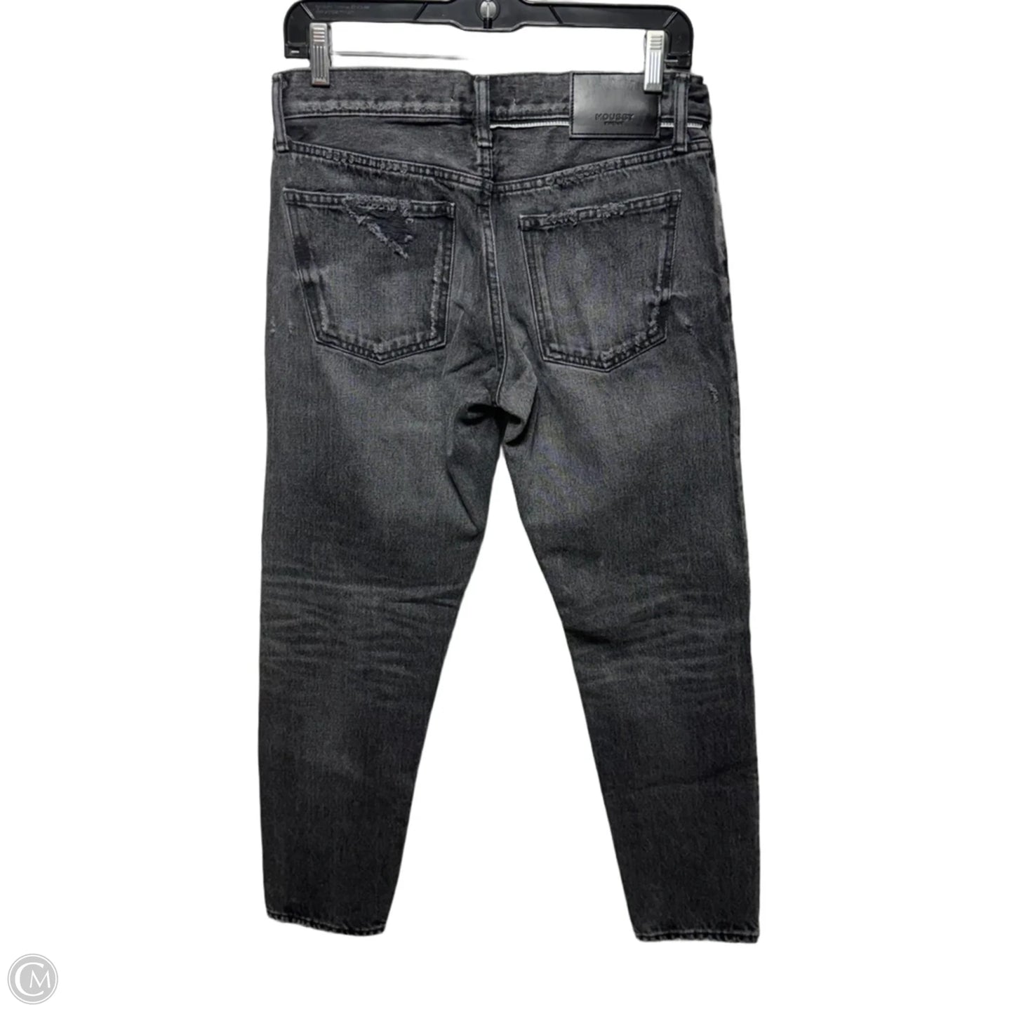 Jeans Boyfriend By Moussy In Black Denim, Size: 4/27