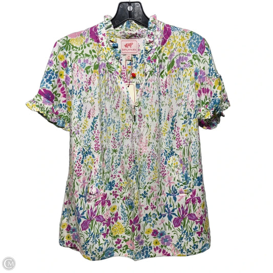 Ebisu Top Short Sleeve By Banjanan In Floral Print, Size: Xs