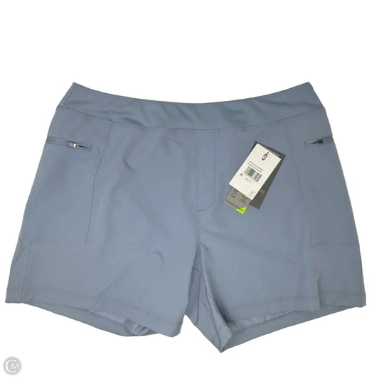 Athletic Shorts By Free Country In Blue, Size: Xl