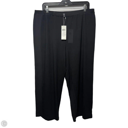 Pants Lounge By Eileen Fisher In Black, Size: Xl