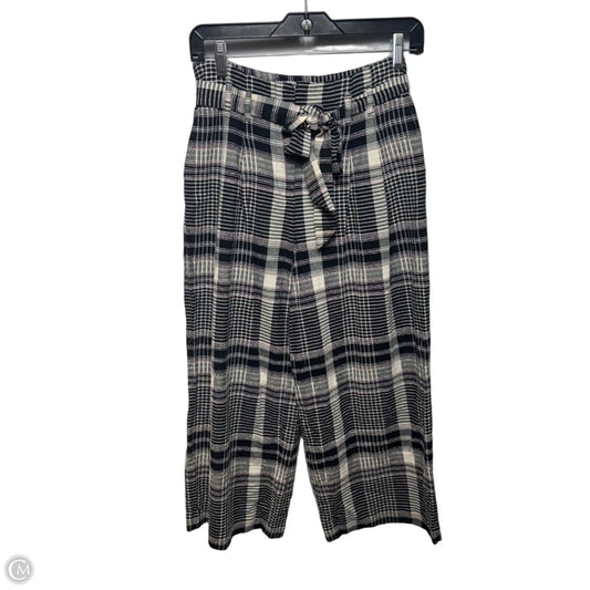 Pants Cropped By ett:wa In Plaid Pattern, Size: 0