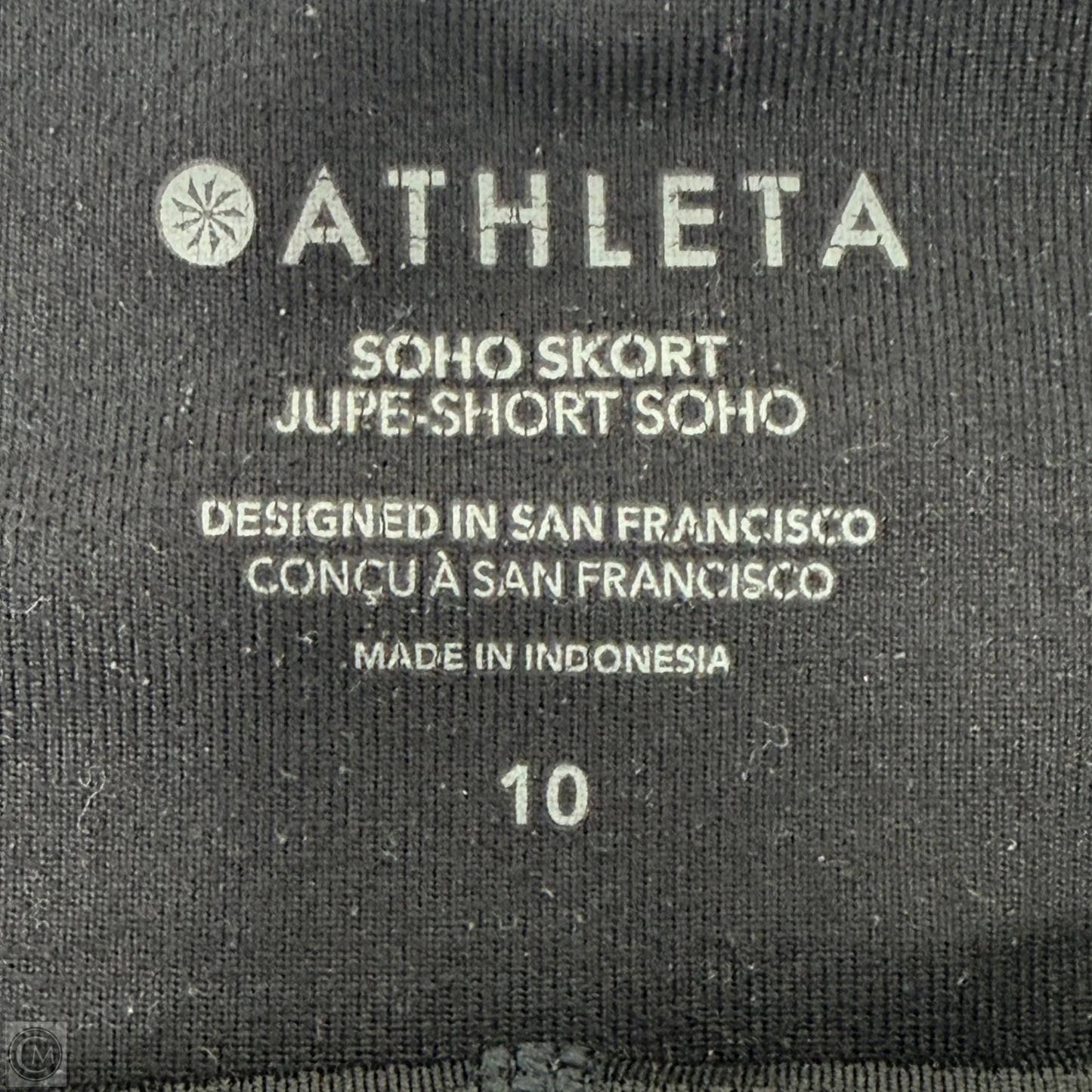 Soho Athletic Skort By Athleta In Black, Size: 10