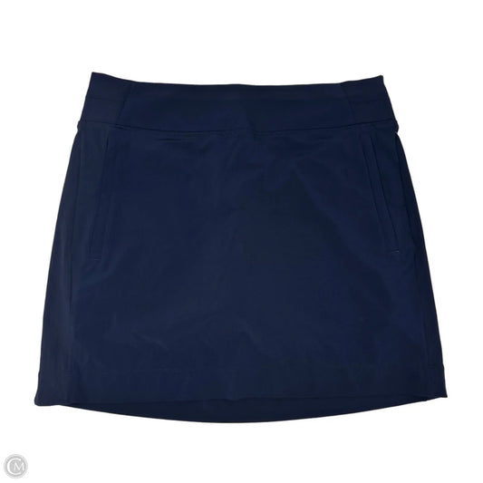 Athletic Skort By Athleta In Navy, Size: 10