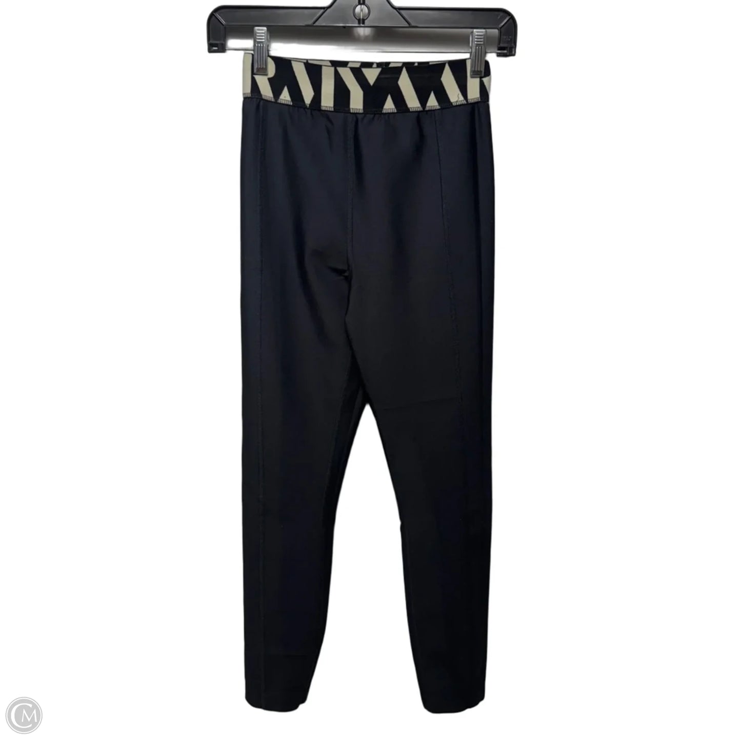 Athletic Leggings By Aarmy In Black & White, Size: M