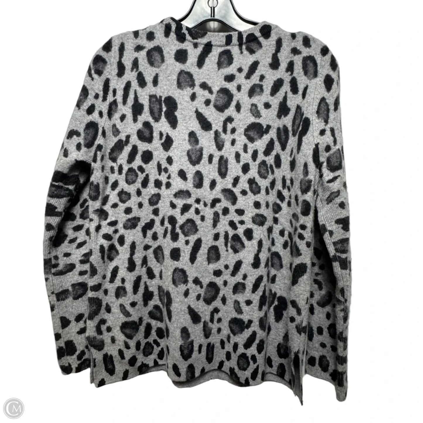 Sweater Cashmere By Halogen In Animal Print, Size: S