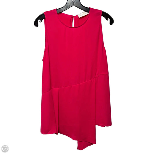 Top Sleeveless By Amanda Uprichard In Pink, Size: M