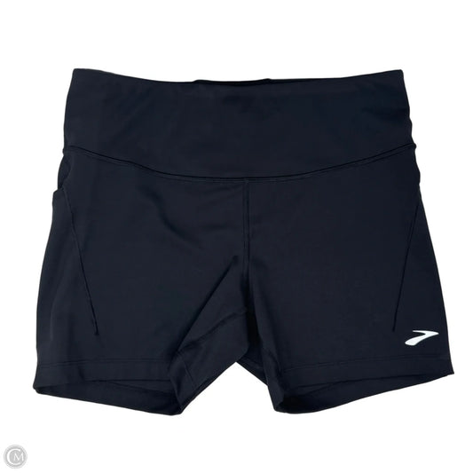 Athletic Shorts By Brooks In Black, Size: L
