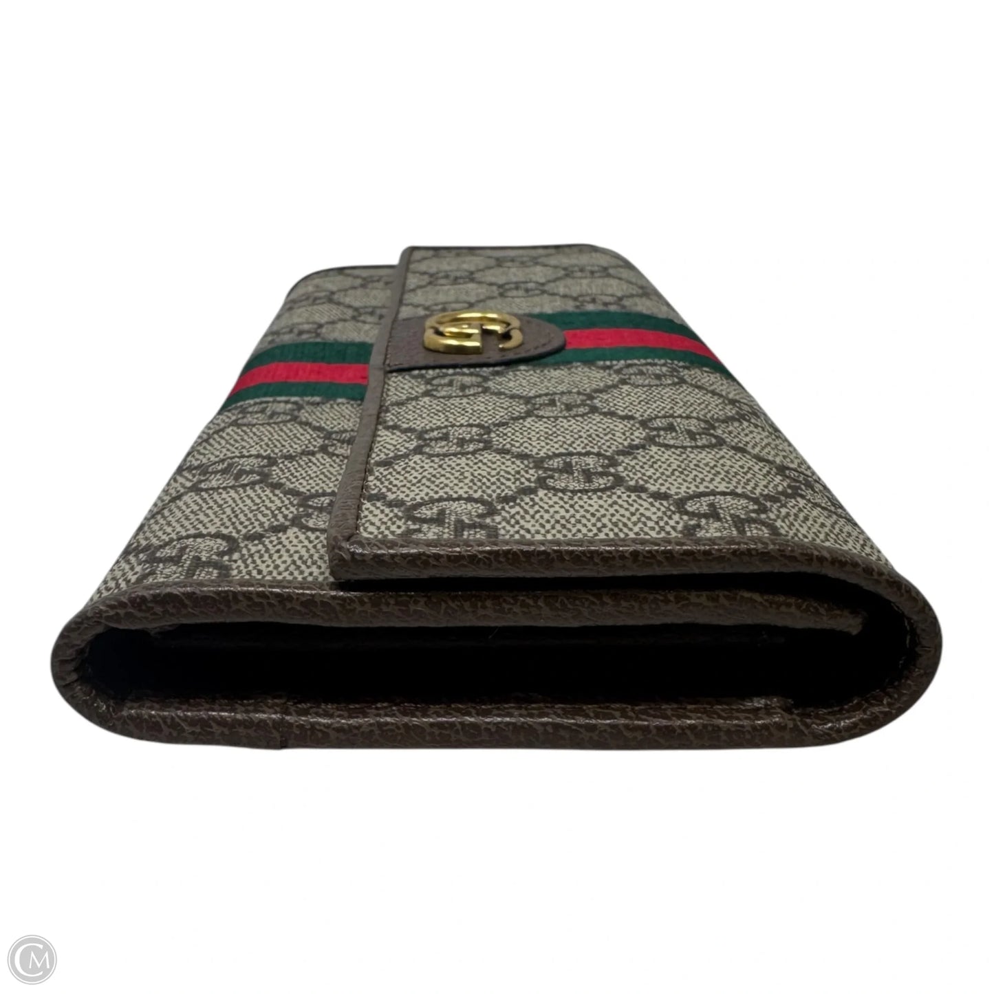 Ophidia Supreme Continental Wallet Luxury Designer By Gucci, Size: Medium
