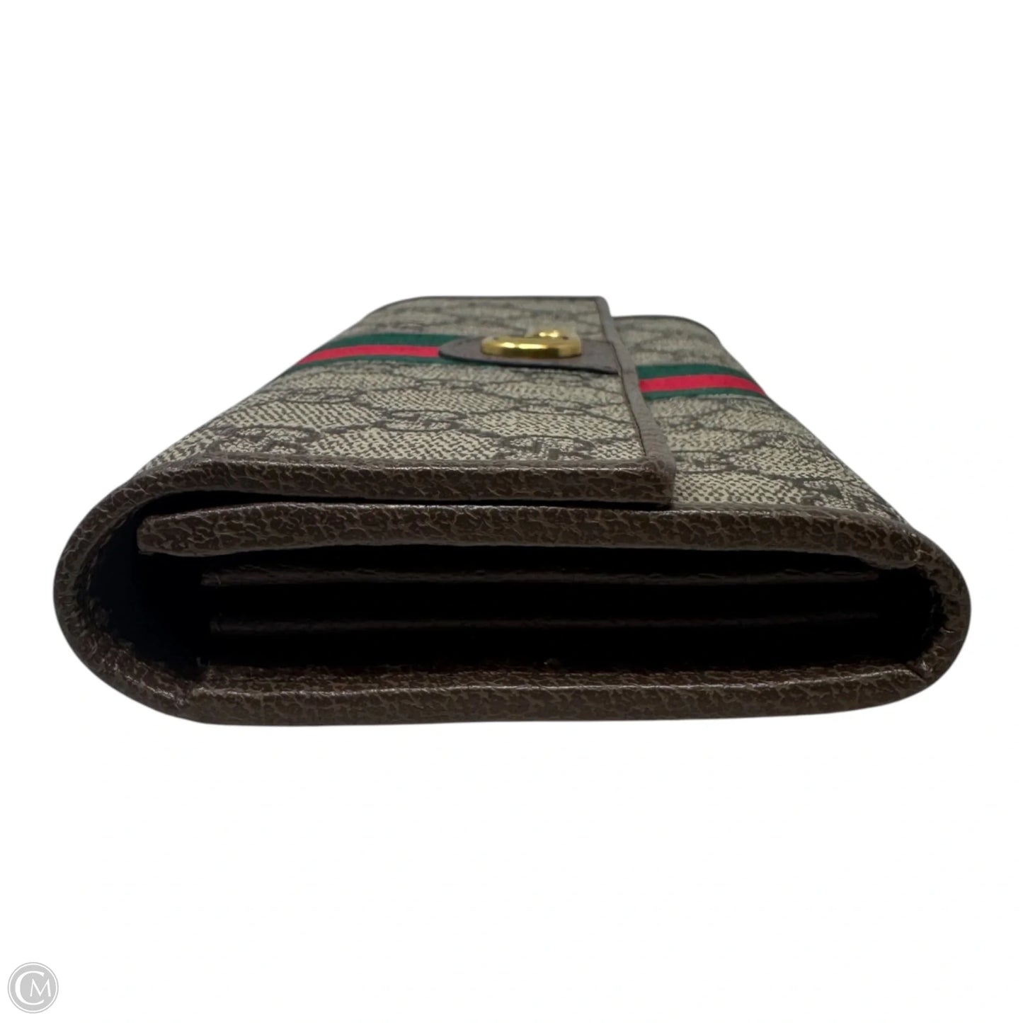 Ophidia Supreme Continental Wallet Luxury Designer By Gucci, Size: Medium