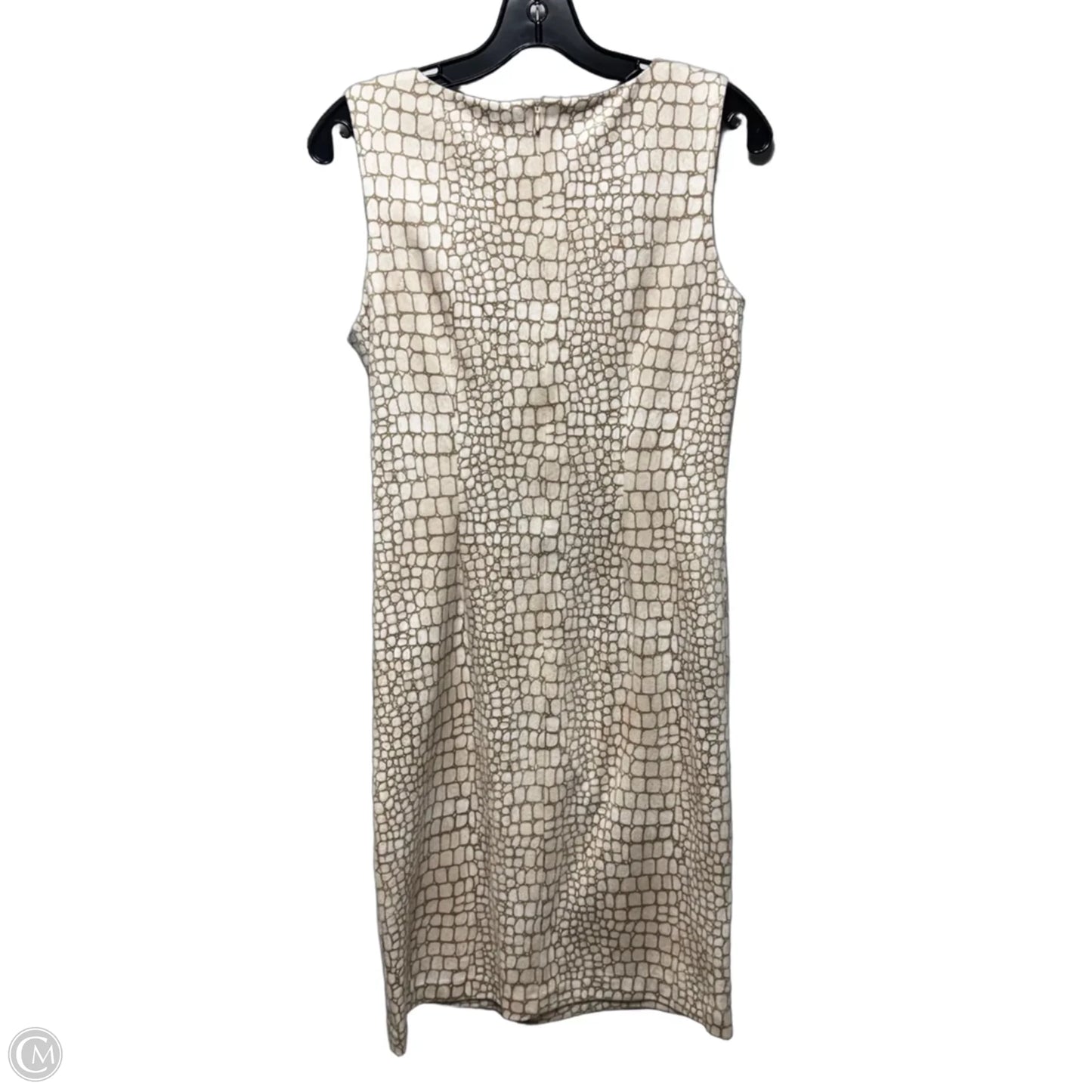 Kamala Faux Suede Front Twist Midi Dress By J Mclaughlin In Crocodilia Print, Size: S