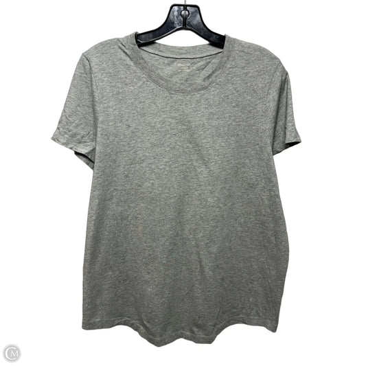Top Short Sleeve Basic By Madewell In Grey, Size: Xxl