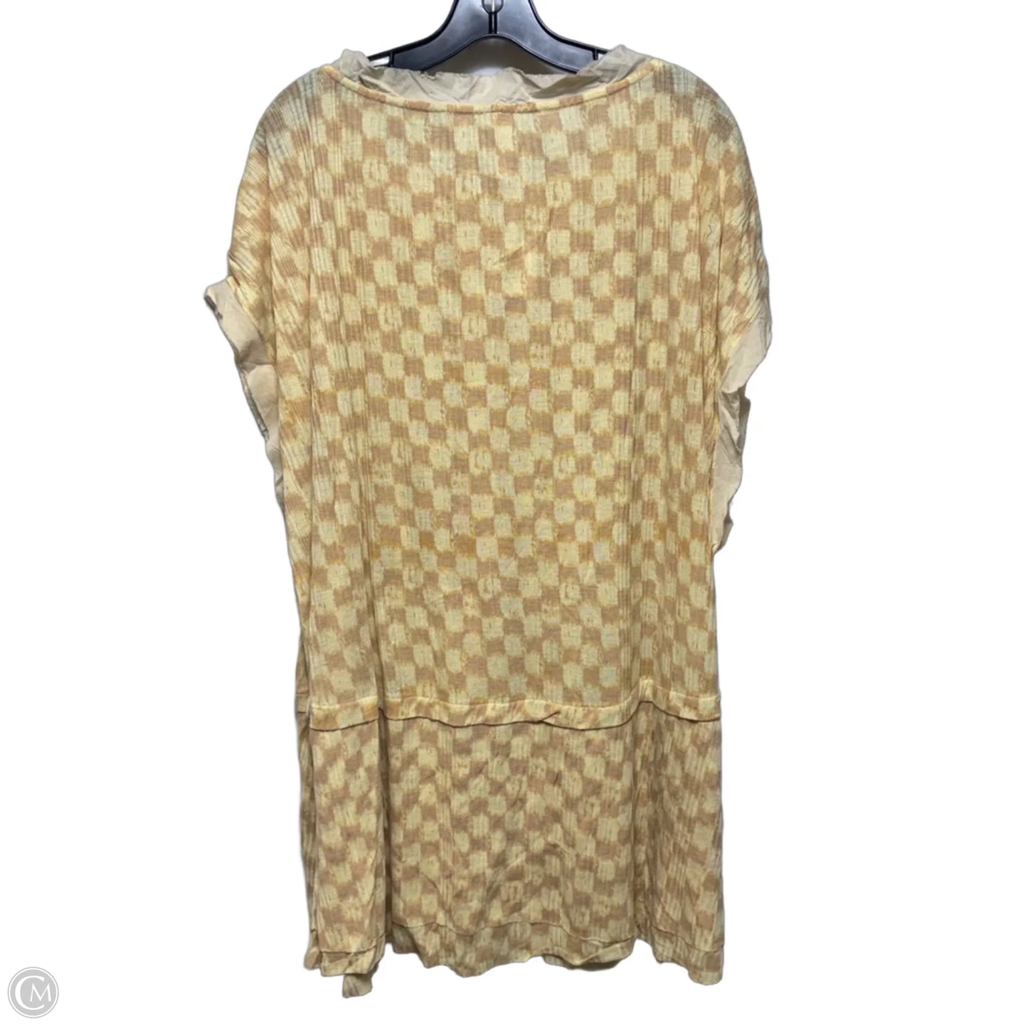 Dress Casual Short By Free People In Checkered Pattern, Size: Xl