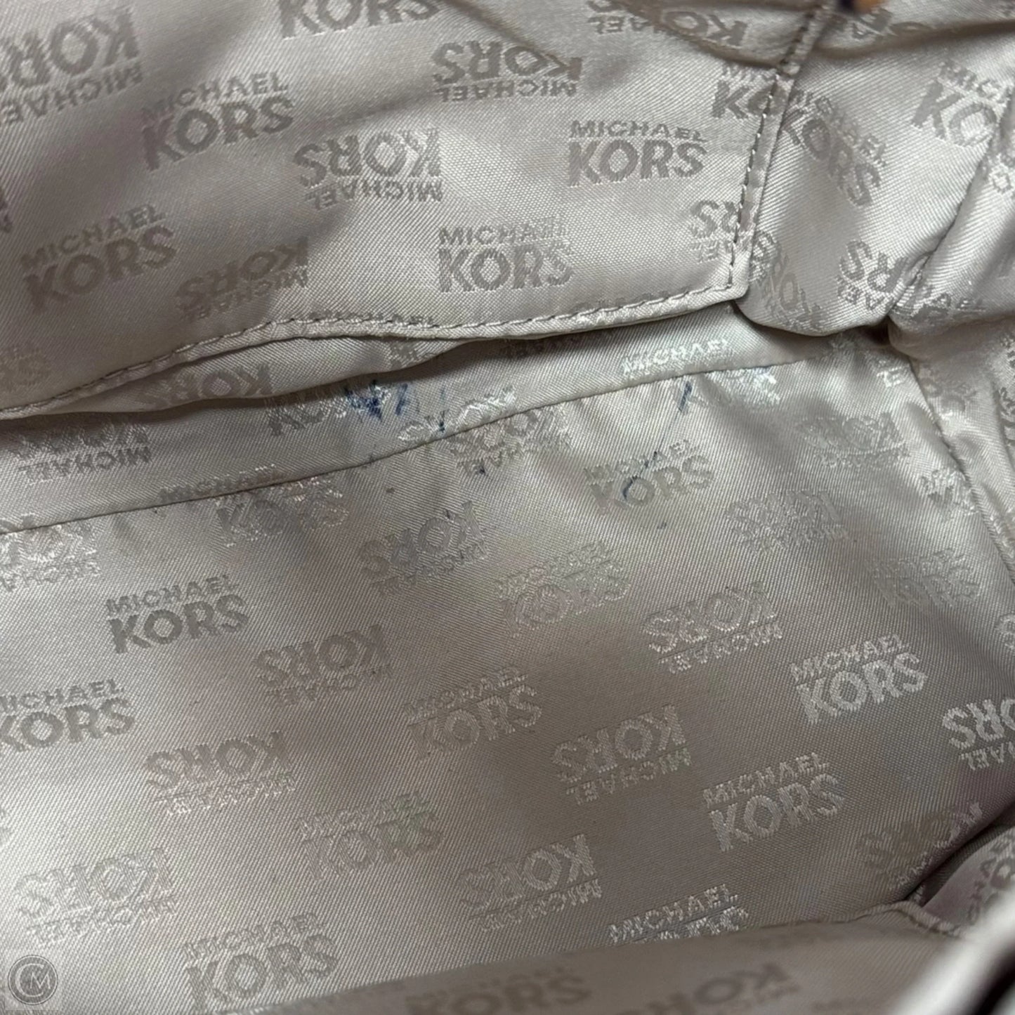 AS IS Kellen Handbag Leather By Michael By Michael Kors, Size: Medium