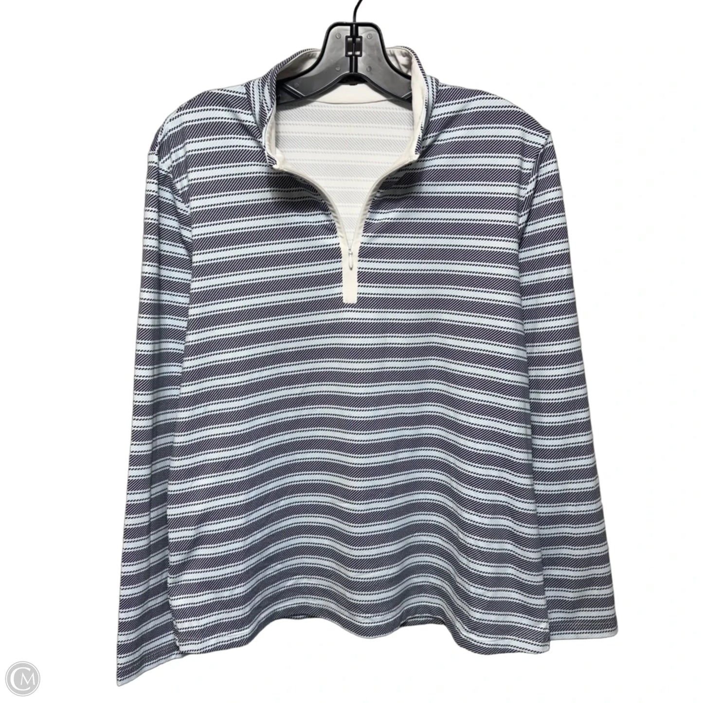 Top Long Sleeve By J Mclaughlin In Striped Pattern, Size: Xl