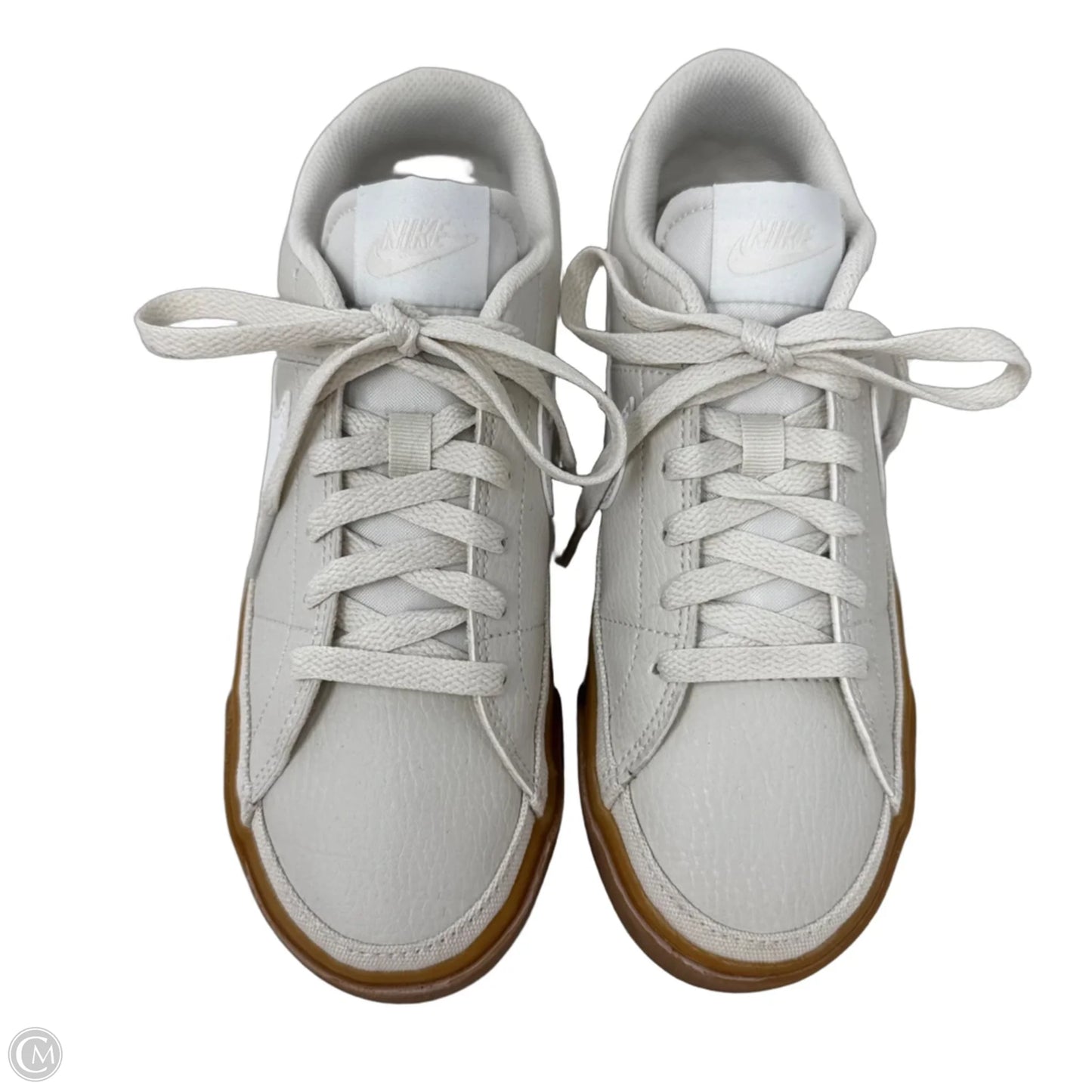 Shoes Athletic By Nike In Cream, Size: 7