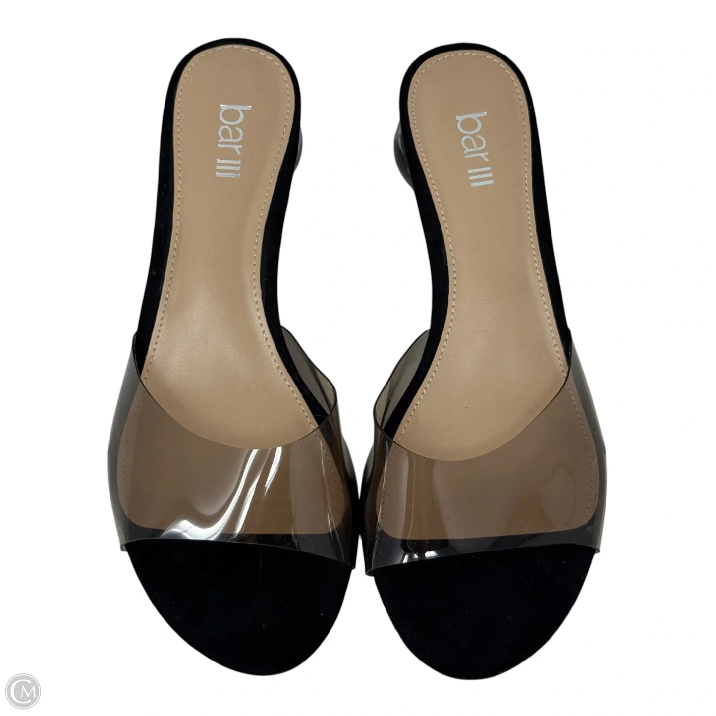 Cally Dress Sandals By Bar III In Clear, Size: 8