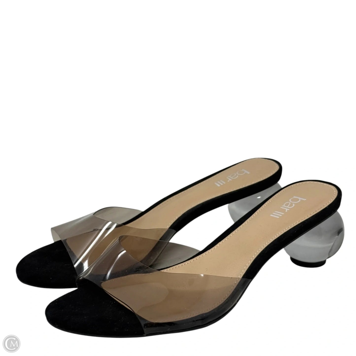 Cally Dress Sandals By Bar III In Clear, Size: 8