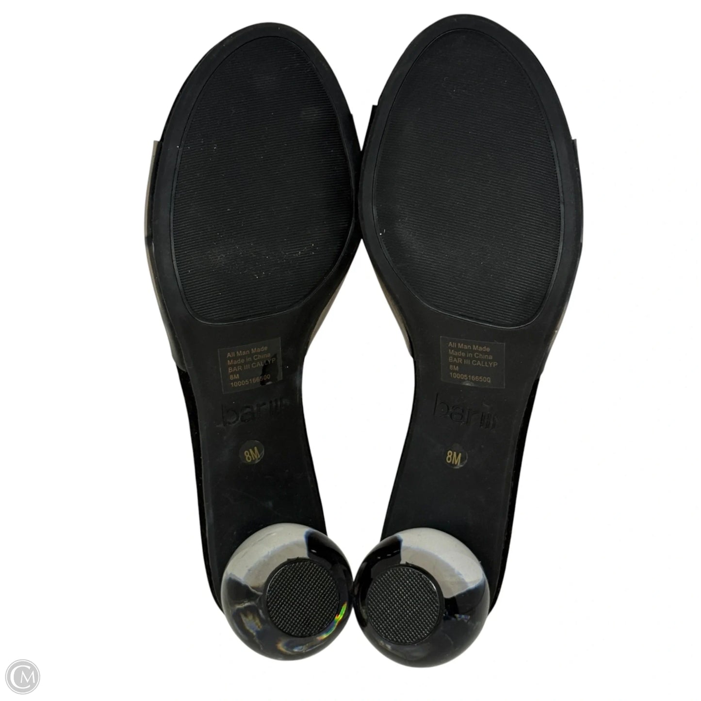 Cally Dress Sandals By Bar III In Clear, Size: 8