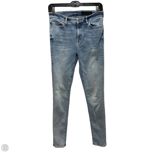 Grace Skinny Jeans Designer By All Saints In Blue Denim, Size: 10/30