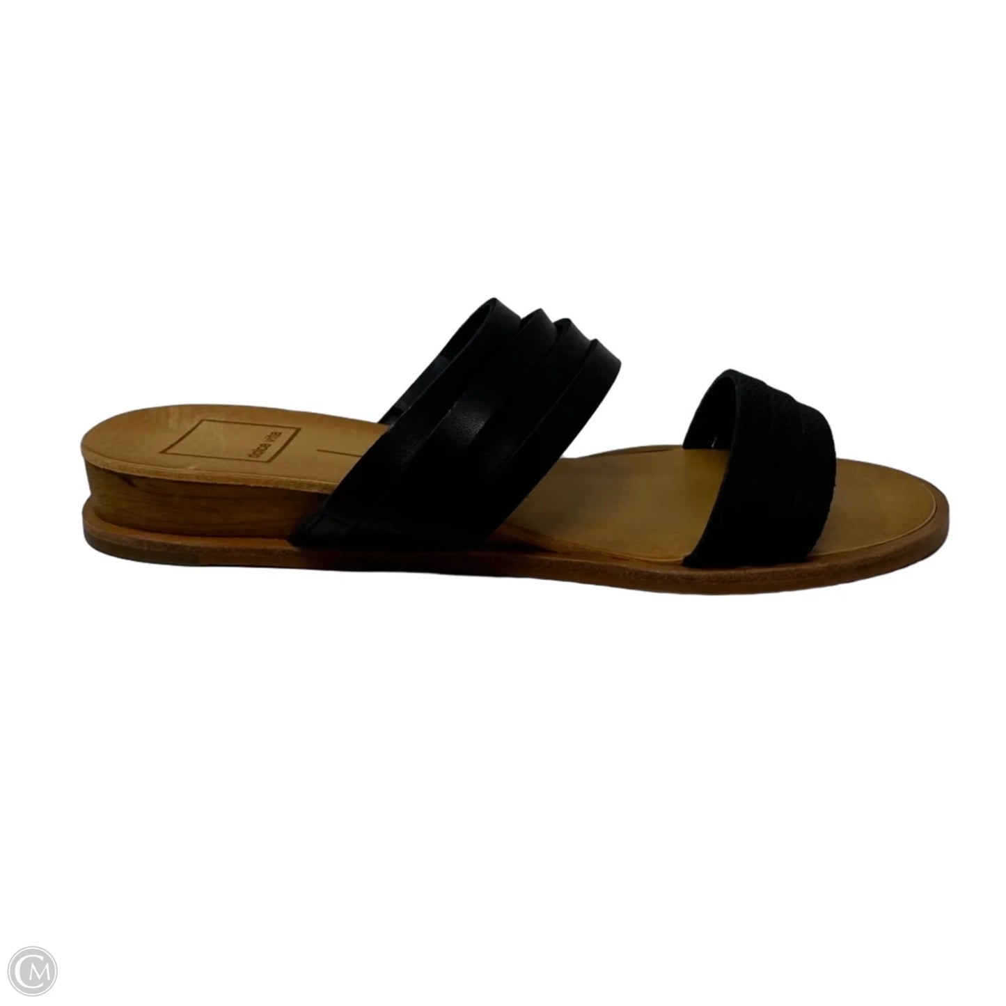 Flat Sandals By Dolce Vita In Black, Size: 7