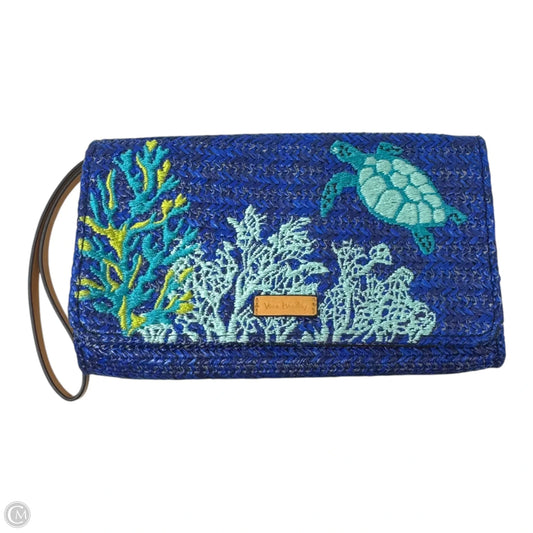 Embroidered Wristlet By Vera Bradley, Size: Medium