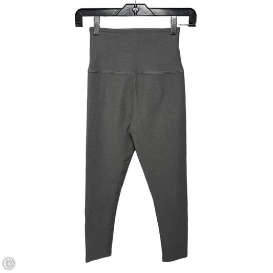 Athletic Leggings By Beyond Yoga In Grey, Size: S