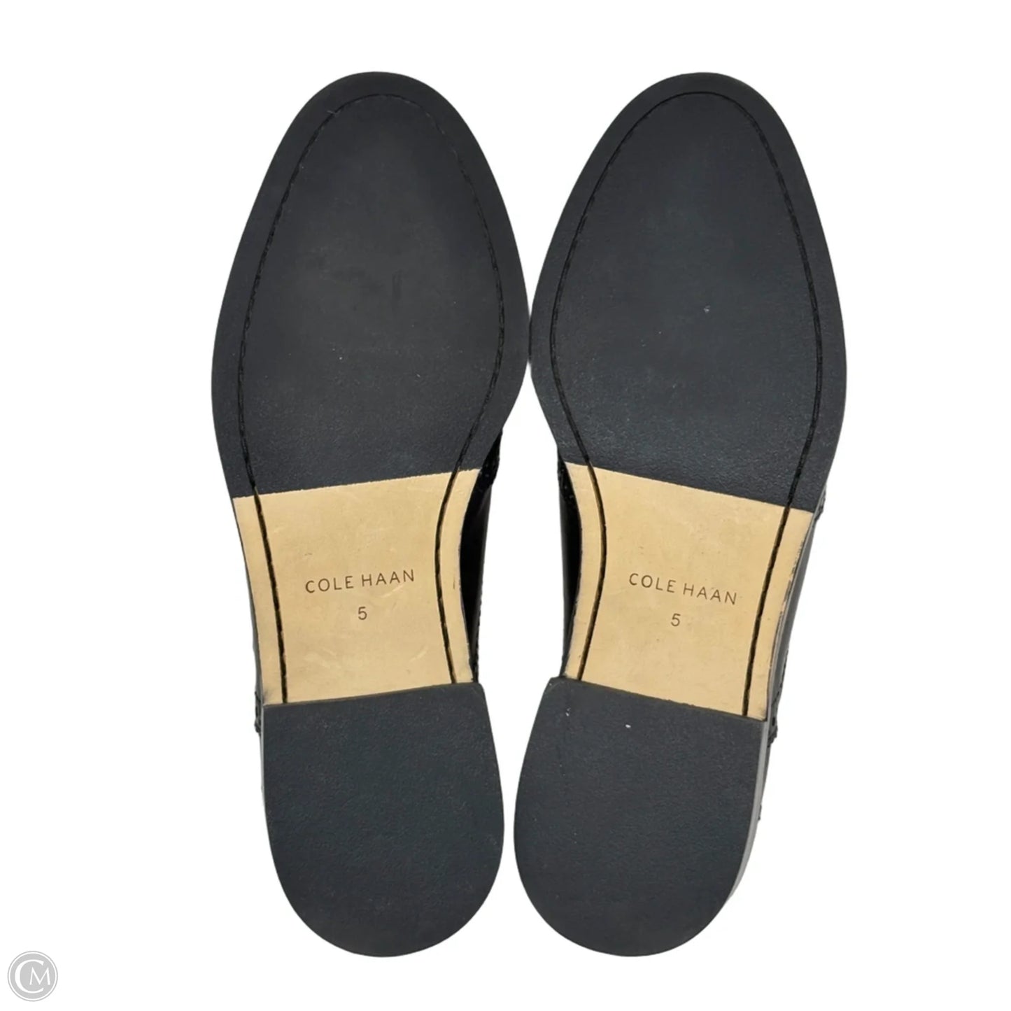 Grammercy Leather Cap Toe Oxford’s By Cole-haan In Black, Size: 5