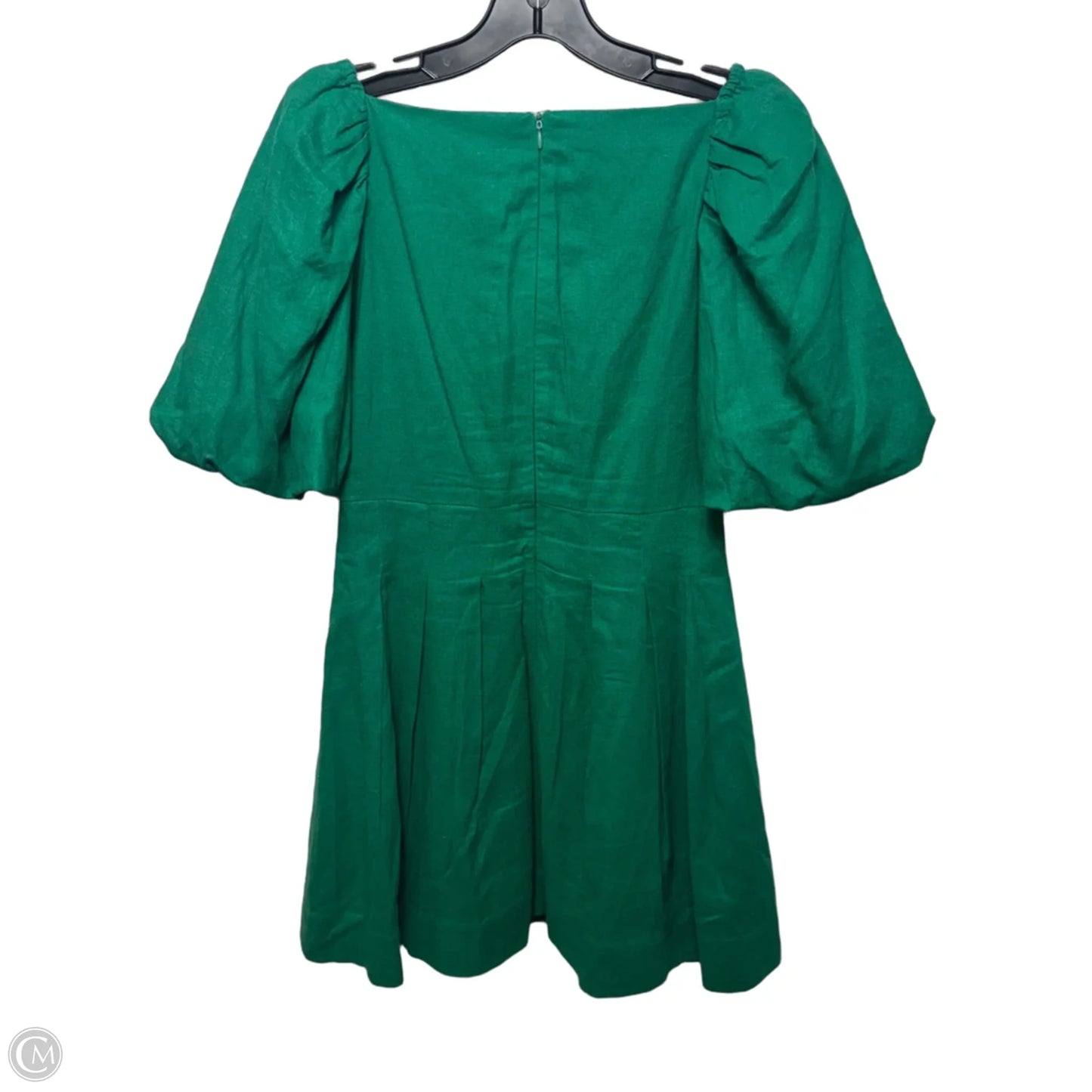 Linen Blend Dress Casual Short By House Of Harlow In Green, Size: 6
