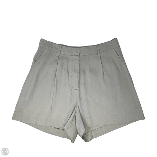 Linen Blend Shorts By Antonio Melani In Cream, Size: 10