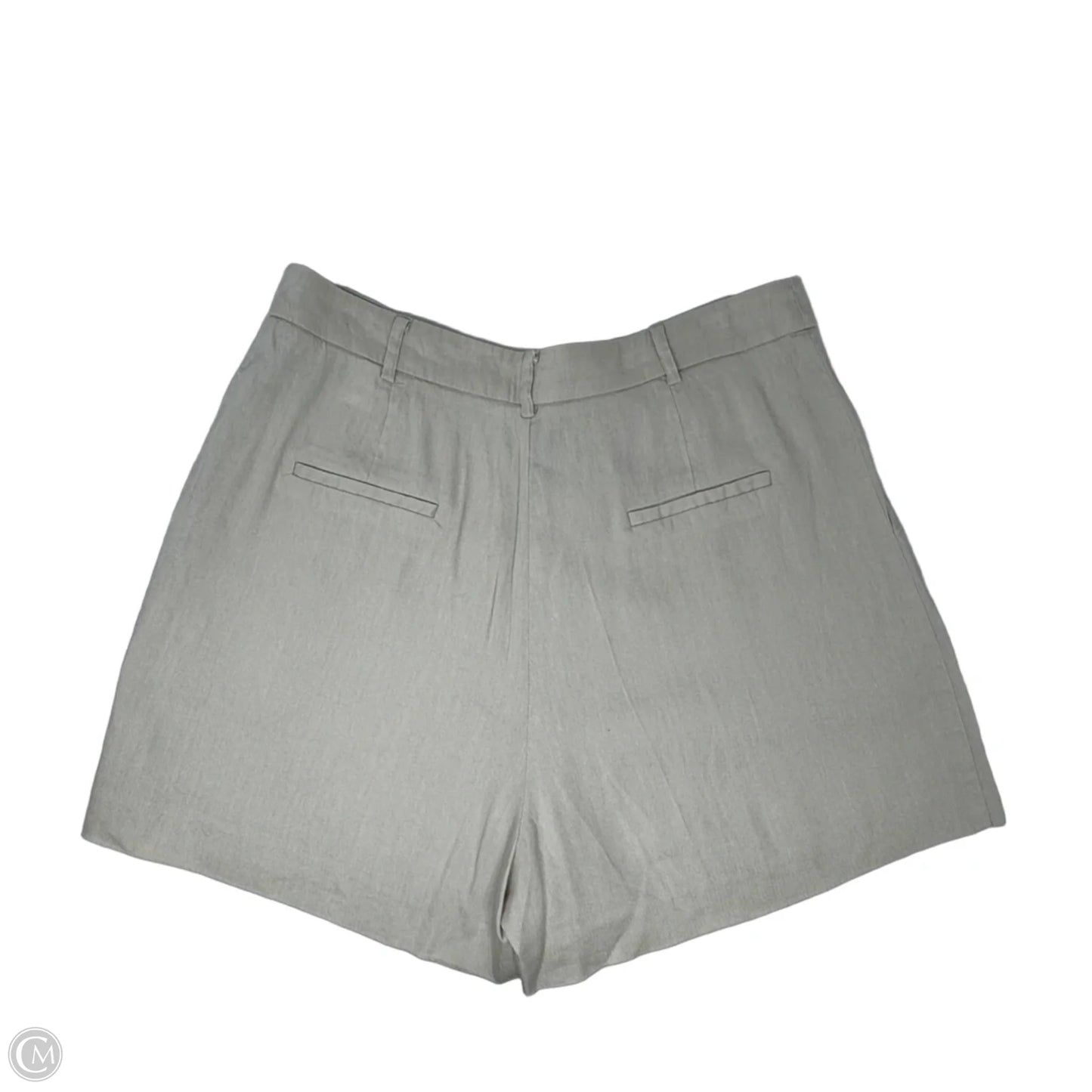 Linen Blend Shorts By Antonio Melani In Cream, Size: 10