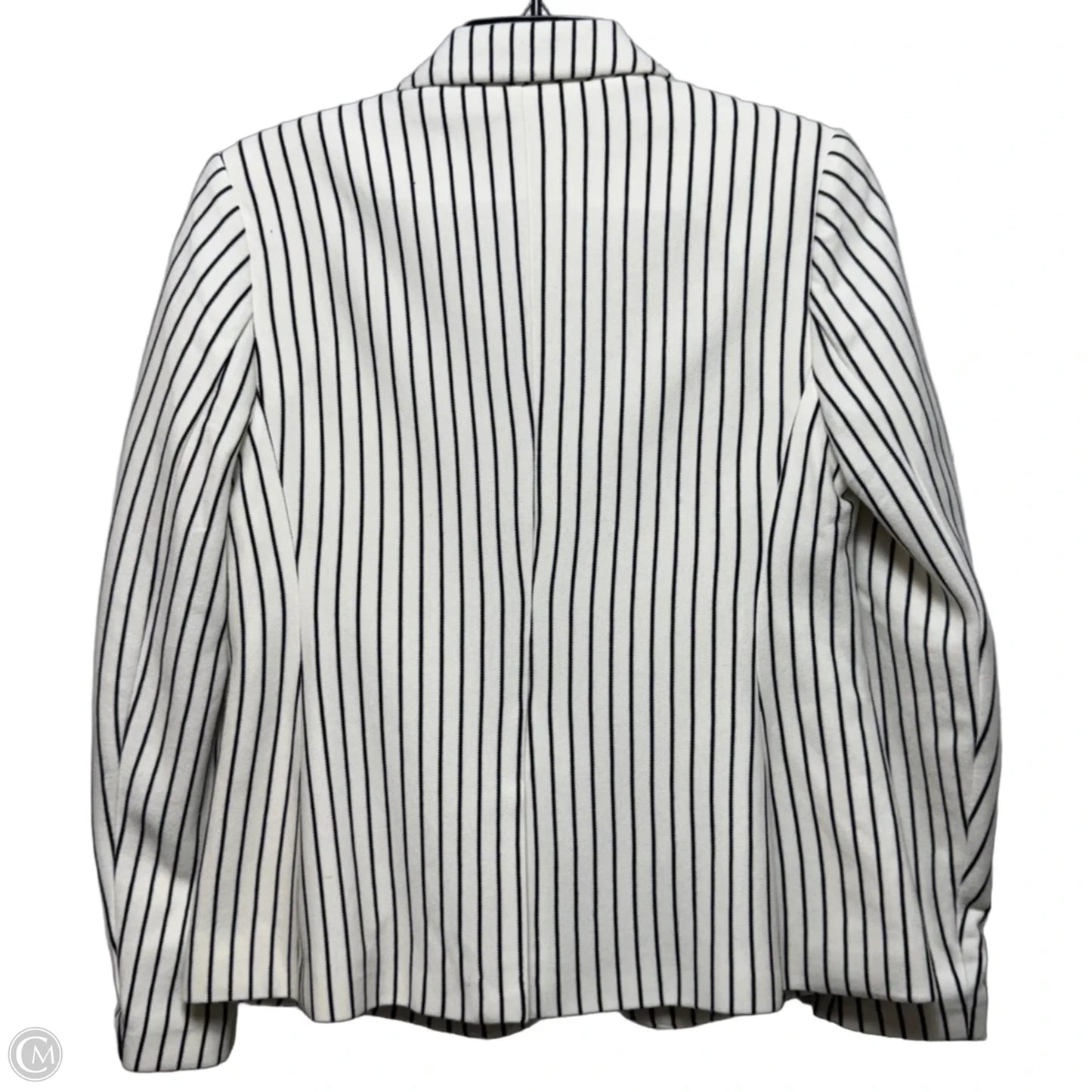 Blazer By Lauren By Ralph Lauren In Striped Pattern, Size: 4